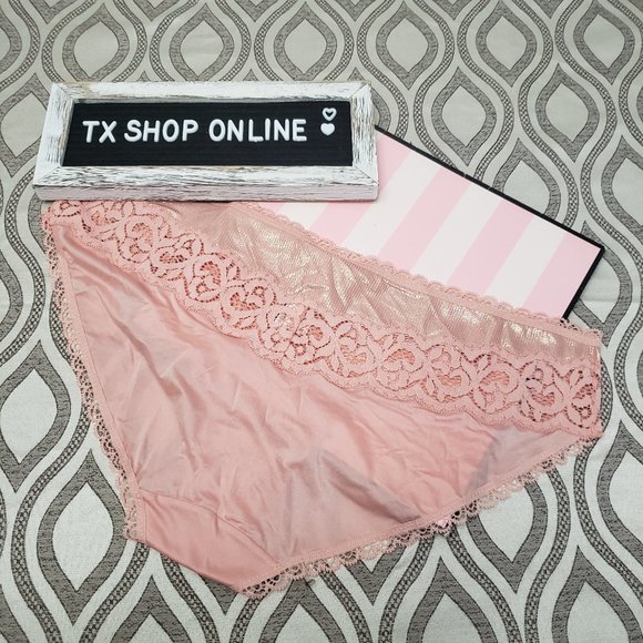 Body By Victoria's Secret pink shimmer bikini - Picture 4 of 5